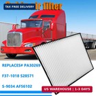 2pcs Cabin Air Filter Compatible With Kenworth 660 T680 T800 T880 Peterbilt 387