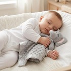 Elephant Plush Lovey Baby Security Blanket