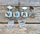 Fender Vintage Reverse Bass Tuners  Nickel  Excellent 