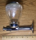 Vintage Soap Dispenser - Wall Mounted Glass Globe Gas Station School Imperial