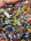 Everything Mix 2 Lb  Vintage India Glass Beads Lot Crafts Jewelry Bulk Estate