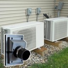 Adjustable Indoor outdoor Hvac Wall Penetration lineset Cover For Split System