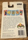 1994 Mighty Morphin Power Rangers War Of The Zords Card Game Parker Bros New