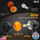Nthreeauto Motorcycle Blinkers  Waterproof Aluminum Bullet Led Turn Signals  