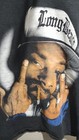 Snoop Doggy Dogg Rap Tee Aop Men s Xl Modern Single Stitch Black Long Beach