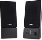 Cyber Acoustics Usb Powered 2 0 Desktop Speaker System With 3 5mm Audio For Pc