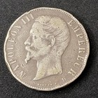 1856 France 5 Francs 0 9000 Silver Asw 0 7234 Oz Free Shipping