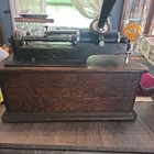 Edison Home Phonograph Works Very Nice Condition 