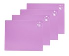 Flexible Pastry Decorating Cutting Board Mats 4 Pack 15 X 12 Inch Thick Waffle