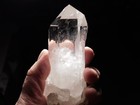 Larger Super Translucent  Quartz Crystal Cluster From Brazil 367gr