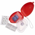 1 Pocket Cpr Mask In Hard Case - Mask W o2 With Gloves