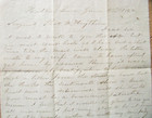 Civil War 6th  Indiana  Soldier Letter 1862 Holton Indiana