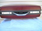 Vintage Samsonite Maroon Silhouette Suitcase W key Size Large 22  X 16  X 7 