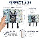 Caroline s Treasures Black Skye Terrier Coastal Sea Glass Leash Or Key Holder
