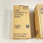 Stanley Bostitch Galvanized Wire Staples 2 Boxes 1 4    3 8  Usa