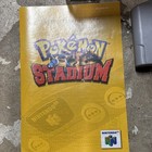 Pokemon Stadium     Nintendo 64 N64     Incomplete Box  Manual  And Game  No Tpack