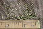 1 4    Solid Brass Brads 100 Nails 20 Gauge Escutcheon Pins Tiny Head Usa Made