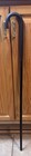 New Black Plastic Screw In Faux Walking Cane Prop 40 Inches