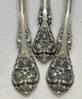 Gorham King Edward Sterling Silver Serving Spoon Set Of 3 No Monogram