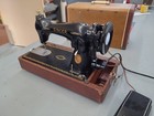 Vintage 1950 Singer 99k Sewing Machine - Professionally Serviced - Case   Pedal