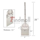 6-in Wide Tile Removal Bit With Long Handle And Heavy Duty Blade Floor Scraper