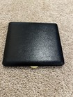 Extremely Rare Vintage Black Leather Dunhill Cigarette Case 