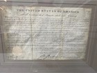 President Andrew Jackson   George Graham Dual-signed Land Grant April 2nd  1830