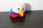 Vintage Swibco 1998 Puffkins Patriot The Eagle Plush Toy W  Tag Stuffed Animal