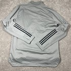 Adidas Aeroready Mens Medium Gray Long Sleeve 1 4 Zip Pullover Training Top Nwt