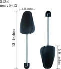 10 Pairs Plastic Shoe Trees For Men  black 