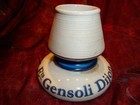 Pyrogene Advertising Gentian Bar Matches Match Striker Holder French Style Porce