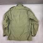 Us Military Field Coat Men Small Green Alpha Og 107 70s M65 Jacket No Center Zip