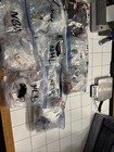 Huge Lot Of Vintage Keychain Name Plate Nfl Plastic Tag Express Nba Mlb Nhl More