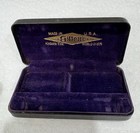 Vintage Gillette Ball End Gold-plated Old Type Open Comb Safety Razor Set- Read