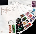 Israel 1981 Complete Year Fdc First Day Covers Set