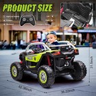 24v 7ah Kids Ride On Toy Car For Ages 4-8 Chrismas Gifts green
