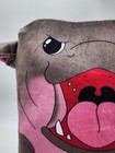 Angry Moo-deng The Baby Pygmy Hippo Pillow Pal Themed Plush Handmade