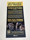 The Outsiders Broadway Musical Flier Ad  2026 Original Cast Art Promo Flyer 
