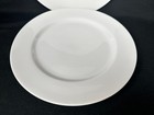 Two Dinner Plates Wedgwood Emeril Super White Micaceous Herbaceous 11 5 8 
