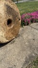 Authentic 24    Antique Limestone Millstone 4    Thick 