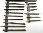Lionel Post War  027 Misc Track Pieces As Shown  2 1 2  - 9     Crossover Lot E