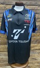 Nascar Hattori Racing Team Issued Toyota Tsusho Race Used Crew Shirt Size Xl
