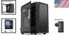 Mid Tower Pc Case  Atx micro-atx mini-itx Support  Tempered Glass