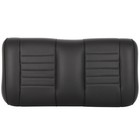 Black Luxurious Golf Cart Front Cushion Set Fit For Ezgo Golf Cart Txt