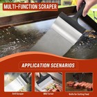 Griddle Cleaning Kit For Blackstone  Flat Top Grill Black