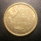 1952 France 20 Francs Coin