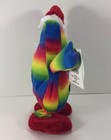 New Dandee Rainbow Santa Poop Emoji Animated Dancing Singing 3 Songs Christmas