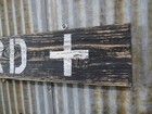 48 Inch Wood Hand Painted   Lifeguard   Sign Nautical Seafood   s323c 