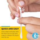 Dr  Piercing Aftercare Swabs - Piercing Bump Saline Solution For Cleansing Earri