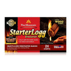 Starterlogg Firestarter 24 Pack Starter Logs  6 83lbs Assembled Weight